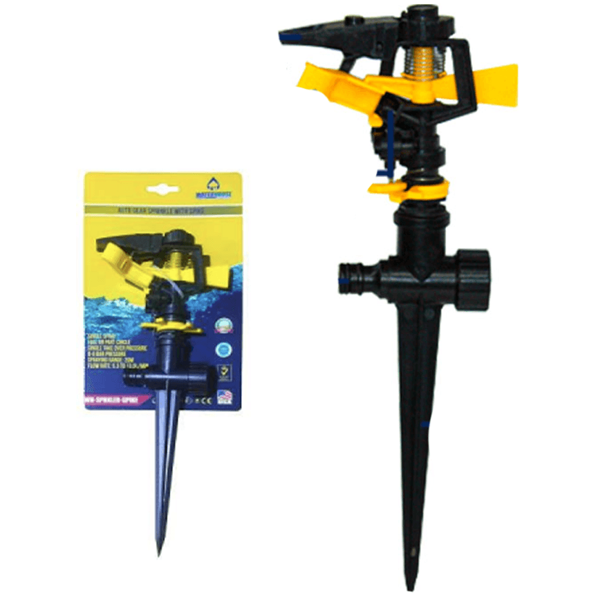 Waterhouse WH-SPRKLER-SPIKE Auto Gear Sprinkler - KHM Megatools Corp. Waterhouse WH-SPRKLER-SPIKE Auto Gear Sprinkler - KHM Megatools Corp.